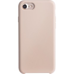 Coque pour iPhone 6/6S/7/8 - rigide finition soft touch couleur crème 