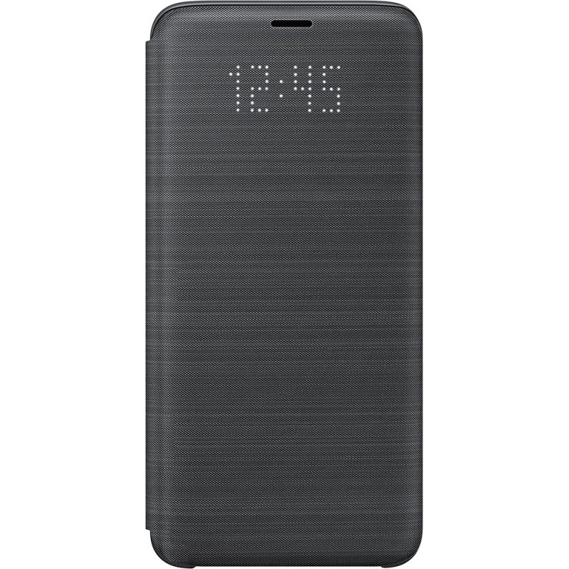 Etui pour Galaxy S9 G960 - LED View Cover Samsung noir