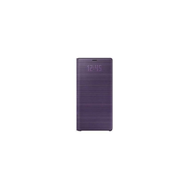 Etui pour Galaxy Note9 N960 - folio LED View Cover Samsung EF-NN960PV violet