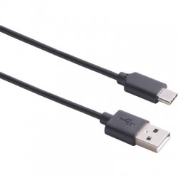 Câble de charge et de synchronisation USB A/C noir