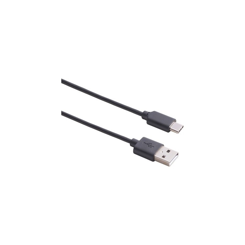 Câble de charge et de synchronisation USB A/C noir