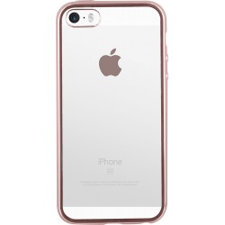 Coque pour iPhone 5/5S/SE Colorblock rose