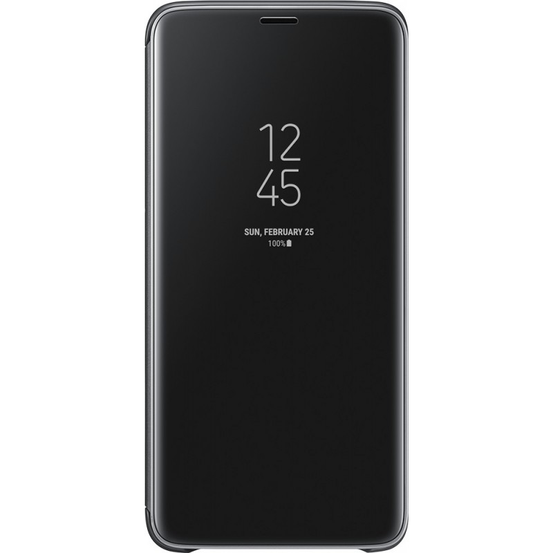 Etui Samsung pour Galaxy S9+ Clear View Cover noir