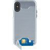 Coque pour iPhone X/XS Colorblock argentée