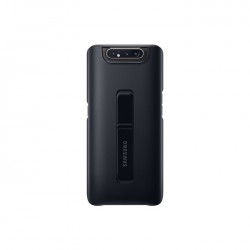 Coque pour Galaxy A80 A805 - rigide noire avec fonction stand Samsung