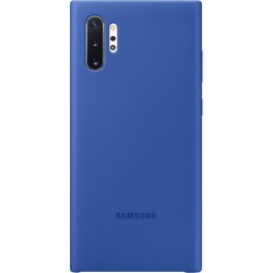 Coque Samsung pour Galaxy Note10+ N975 - semi-rigide bleue
