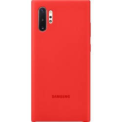 Coque Samsung pour Galaxy Note10+ N975 - semi-rigide rouge