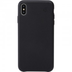 Coque pour iPhone XS Max - rigide Beetlecase en cuir noir