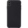 Coque pour iPhone XS Max - rigide Beetlecase en cuir noir