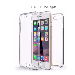 Protection pour IPhone 7/8 - complete 360 PVC rigide + TPU souple