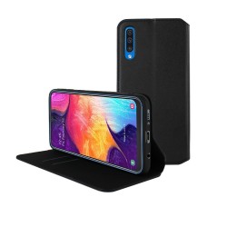 Etui pour Samsung A50 - Book case sans fenetre  - Noir