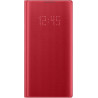 Etui pour Galaxy Note10 N970 - folio LED rouge View Cover Samsung