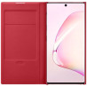 Etui pour Galaxy Note10 N970 - folio LED rouge View Cover Samsung