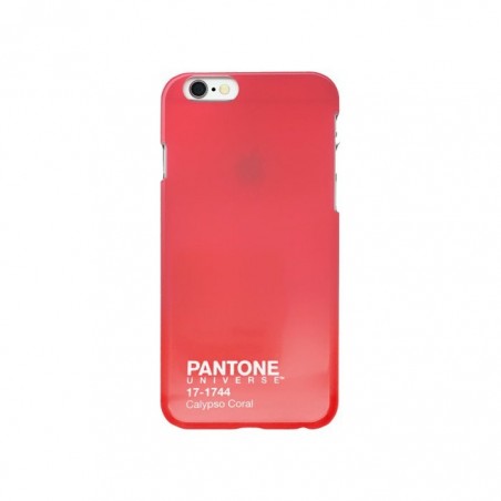 Coque iPhone 6 rigide Pantone rose