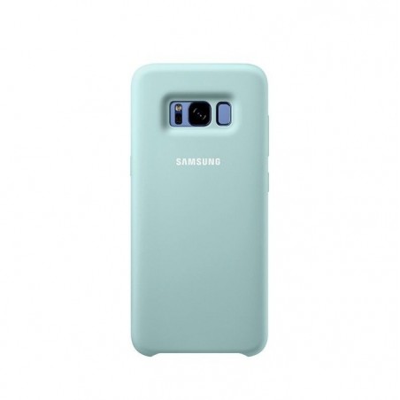 Coque Samsung Galaxy S8 - souple Samsung EF-PG950TL en silicone bleue