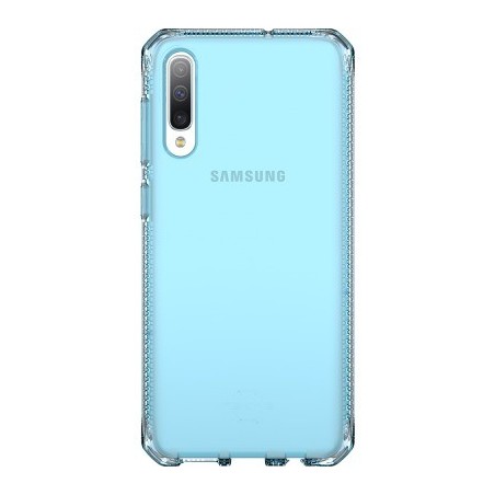 Coque Samsung Galaxy A50 A505 semi-rigide Itskins Spectrum bleue