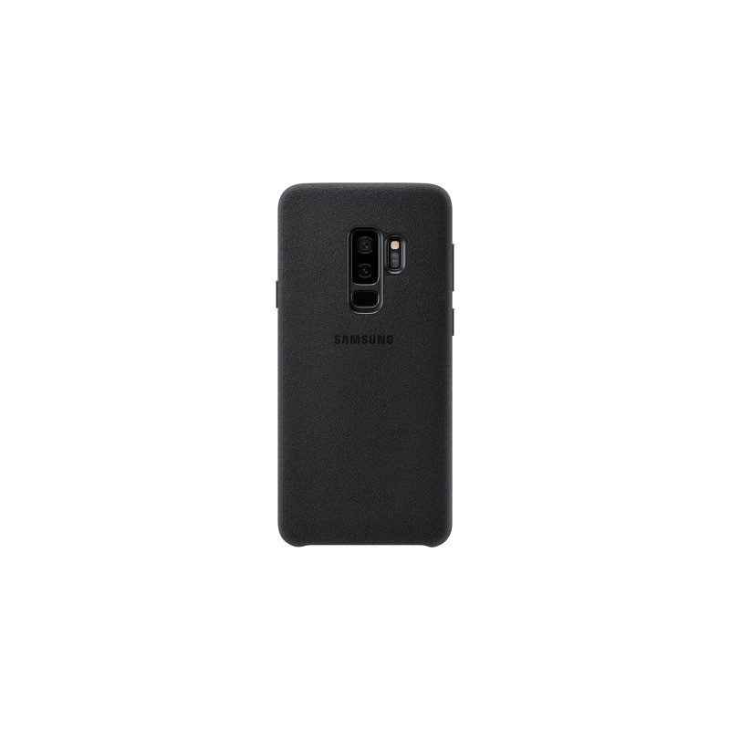 Coque rigide Samsung Galaxy S9+ G965  en Alcantara noire