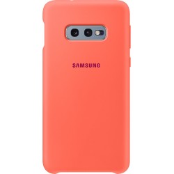 Coque Samsung pour Galaxy S10e - silicone rose