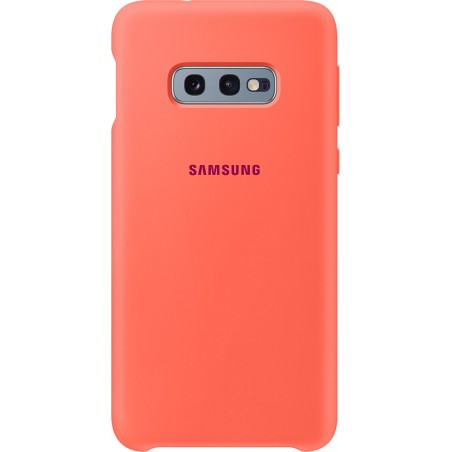 Coque Samsung pour Galaxy S10e - silicone rose