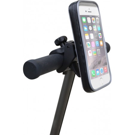 Support vélo Bigben noir rotatif 360° pour smartphones de 3.5 à 5.5 pouces