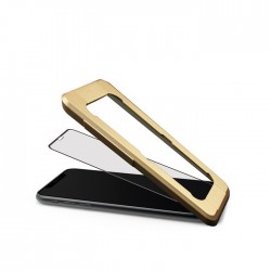 Verre trempé pour iPhone Xs MAX - Muvit Tiger Glass avec applicateur