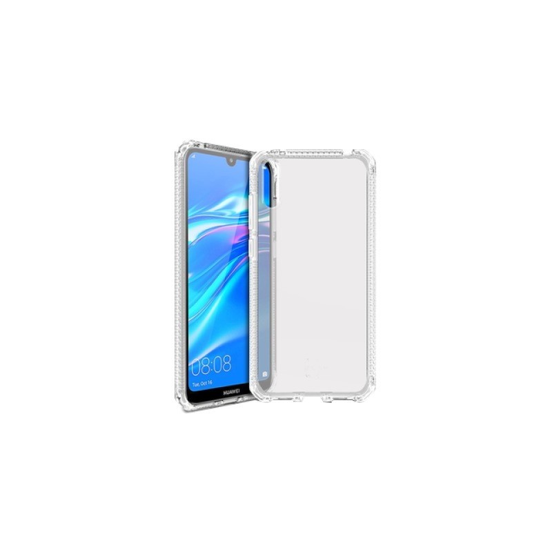 Coque pour Huawei Y7 2019 - semi-rigide Itskins Spectrum transparente