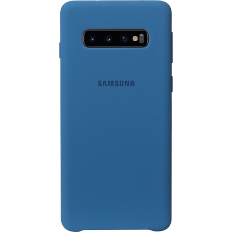 Coque Samsung G S10 Plus - Silicone Ultra fine Bleue Samsung