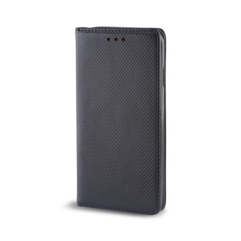 Etui pour Xiaomi Redmi note 9 Jaym - folio stand magnétique noir