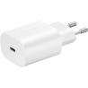 Chargeur usb-c Samsung maison 25W Blanc