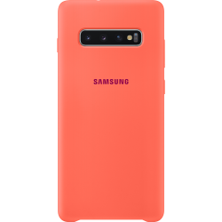 Coque Samsung G S10 Plus - Silicone Ultra fine Rose Samsung