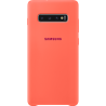 Coque Samsung G S10 Plus - Silicone Ultra fine Rose Samsung