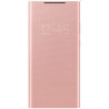 Folio Samsung Galaxy Note 20 LED View Cover Or Rose Samsung