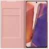 Folio Samsung Galaxy Note 20 LED View Cover Or Rose Samsung