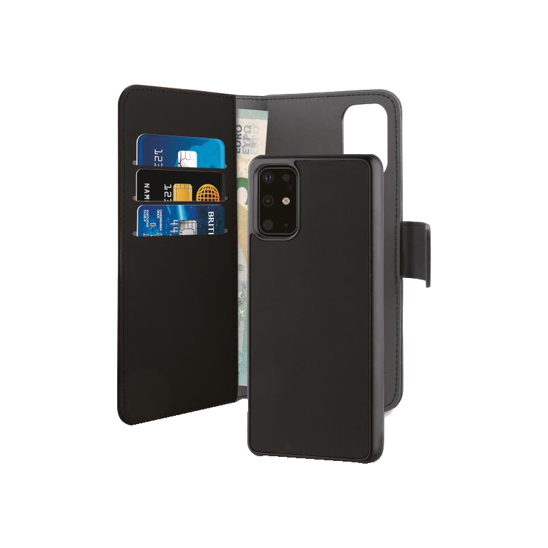 Folio 2 en 1 Huawei P40 Pro Coque Magnétique Noir Puro