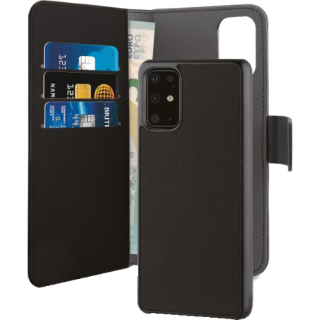 Folio 2 en 1 Huawei P40 Pro Coque Magnétique Noir Puro