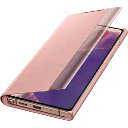 Folio Samsung G Note 20 Clear View Cover Or Rose Samsung