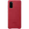 Coque Samsung G S20 en Cuir Bordeaux Samsung