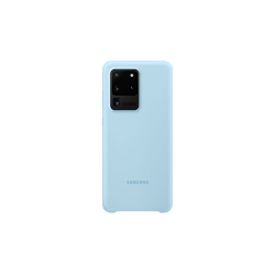 Coque Samsung S20 Ultra Silicone bleu