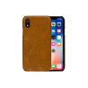 dbramante1928 Tune - Coque iPhone XR en cuir - Marron