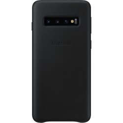 Coque Samsung G S10 en Cuir Noire Samsung