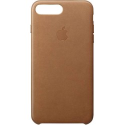 Apple Leather Case Coque arrière Apple iPhone 8 Plus, iPhone 7 Plus marron cuir
