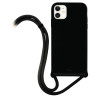 Coque Bandoulière iPhone 11 - Silicone Icon Lacet - Puro