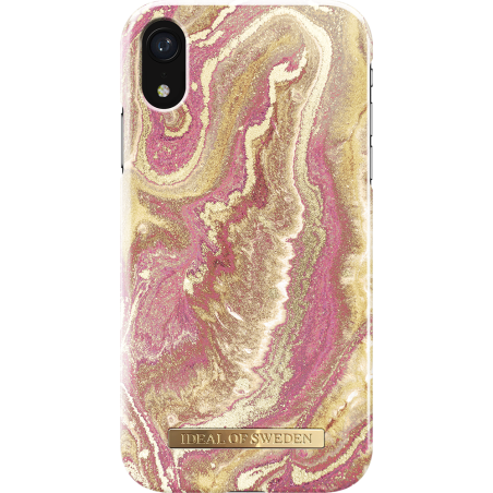 Coque Fashion iPhone XR Golden Blush Marble Ideal Of Sweden