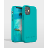 Coque iPhone 12 mini Blue Lagoon Just Green