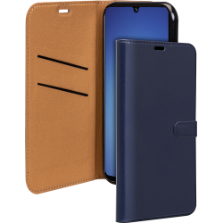 Folio Samsung G A42 5G Wallet avec languette Bleu Marine Bigben