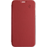 Folio iPhone XR en Cuir Premium dos Crystal Rouge Beetlecase