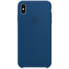 APPLE Coque en silicone pour iPhone X - Bleu horizon