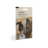 Bobino - KEY CLIP 2PACK CHARCOAL