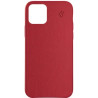 Coque iPhone 12 mini Premium en Cuir Rouge Beetlecase