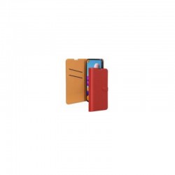 Folio Wallet pour Samsung G A12 avec languette - Rouge Bigben